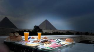 Sphinx Scarab Pyramids View - Kairo - 6