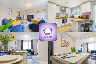 Stunning Three Bedroom Home Central MK, Pool Table, Free Parking, Smart Tv with Netflix and Disney plus - Shenley Lodge - 0
