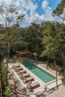 Terrace and private pool in Tulum - 4