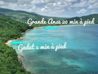 Haut de villa BEL BO & Bas de villa Tibo accès mer - Deshaies - 9