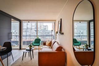 HOM I Depto 1D1B A Pasos Cerro Santa Lucia Stgo - 0