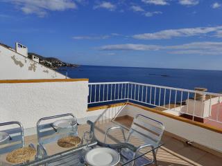 3364 - MEDITERRANEO A 1-8, VACACIONES SOBRE LAS ROCAS, 1ª LÍNEA DE MAR, ZONA PRIVILEGIADA, VISTA AL MAR. - ES-258-102 - Roses - 0