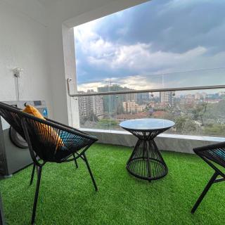 classy executive three bedroom apartment with swimming pool, fully equipped gym ample parking space children playing ground and amazing scenic views - Nairobi - 0
