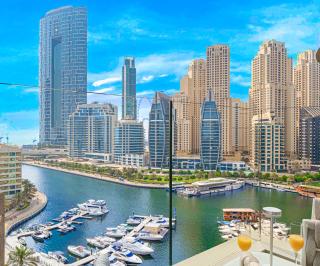 LUXE Rooftop Infinity Pool 5 Mins to JBR Dubai Marina View - 0