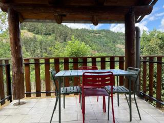 Gite LES SOURCES, 9 pers, 11 couchages - Arlempdes, classé un des plus beaux villages de France - 9