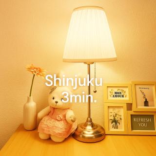 New!편의점10초#신주쿠2분#신오쿠보역5분#12평#최대3명#부엌침실#나리타공항50분#러블리아파트#고급매트리스 - 5