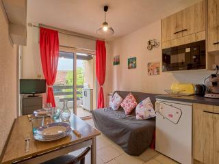 T1 bis lumineux pour 2, terrasse ensoleillée, parking, wifi - FR-1-841-26 - Barbotan-les-Thermes - 8