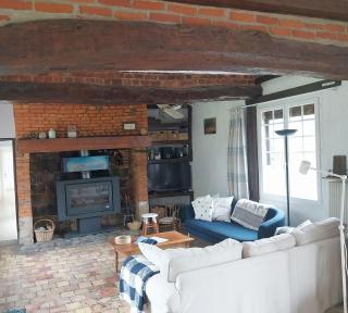 Longère mer et campagne - 8pers 4ch 3sdb 3étoiles - parking privé - réservation 5 nuits minimum - 7