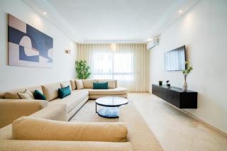 cozy living, Chic 3BR appartement with parking! - Casablanca - 0