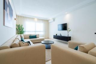 cozy living, Chic 3BR appartement with parking! - Casablanca - 8