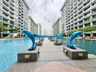 Palazio Mount Austin studio with Balcony 4 plus 1pax with TV box 5mins AEON 3a06 - Johor Bahru - 1