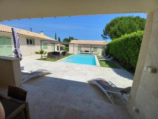 Villa Césarine 4 étoiles, 8 pers, 4 chambres, piscine privée, poolhouse, clim - 8