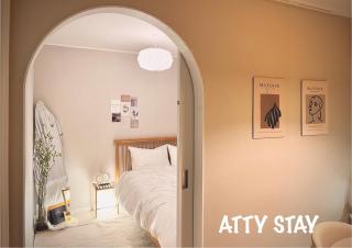 ATTY Stay- Hongdae, Sinchon, 5mins to Hapjeong station - Seul - 6