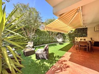230 - Appartamento al piano terra con GIARDINO e ARIA CONDIZIONATA SPIAGGIA inclusa nel prezzo - Marcelli - 0