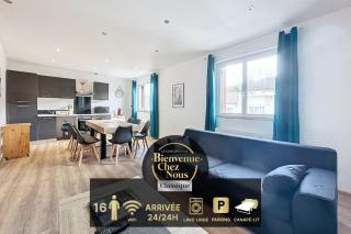 2 appartements réunis 6 chambres parking 16 pers - 0