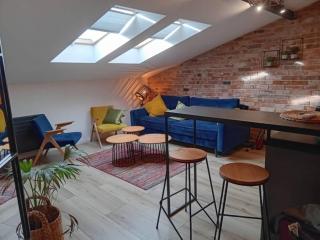 Chic Brick Nest - Ac - 2 Rooms - Krakow - 6