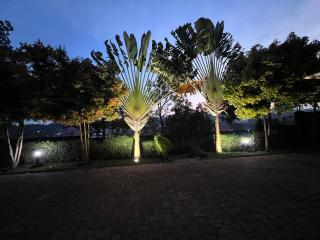 house with a garden - 0