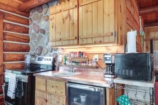 Pier and Lake-View Patio Wisconsin Northwoods Cabin - Park Falls - 1