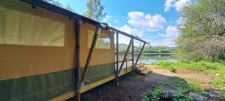 Safari tent 'Älven', mini-camping Nästorp broa - 9