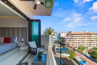 Centric 1 BR Condo with Gym Amazing Rooftop Pool - Puerto Vallarta - 1