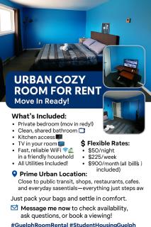 Urban & Cozy - Guelph - 5