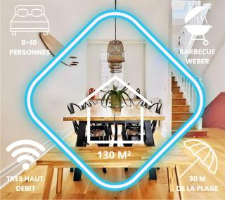 Villa Berckoise - Vue mer - 30M plage - 8 pers - Berck-sur-Mer - 0