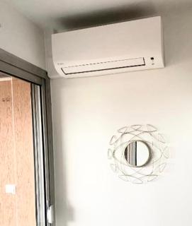 2 room flat with sea view, private parking, swimming pool, and AC - Cagnes-sur-Mer - 5