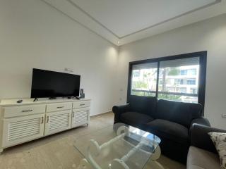 Appartement Luxe Vue Piscine Résidence Les Perles de Bentriaa, El Mansouria - Mohammedia - 7