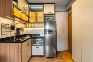Apto executivo na Faria Lima - varanda, WiFi, ar-cond e garagem - Okaeri Home - São Paulo - 6