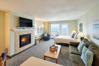 Fireplace Suite With King Bed Full Kitchen Ocean Views - Heated Indoor Pool and Hot Tub - Lincoln City - 9
