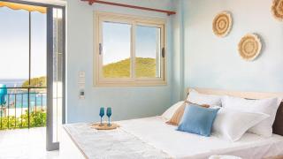 Simon Ionian Balcony 1 - Kitchen, Sea View - Himare - 5