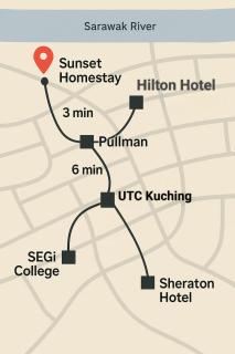 Sunset Homestay - Backpacker Hostel Self Checkin - 7