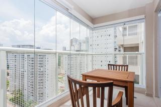 BHaus Morumbi IN Jardim Sul - Apartamento 50m2 com Varanda e Linda Vista 19o andar - Cama Queen - Academia - Piscina - Lavanderia - Próximo ao Shopping Jardim Sul - Vaga de Garagem - Acomoda 2 adultos e 1 criança - in4 - 8