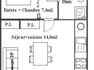 Appartement cosy 2 pièces pour 4 pers à Aussois, proche des pistes - FR-1-840-43 - 2