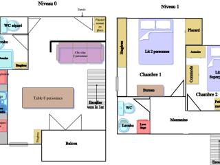 Confort 3 Pièces avec Mezzanine, 6 Pers., Balcon, Parking, Wi-Fi - FR-1-840-2 - Aussois - 3