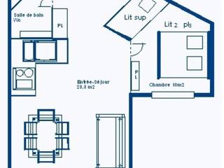Aussois - Appt 6 pers, 2 pièces, terrasse, WIFI, animaux admis - FR-1-840-5 - 2