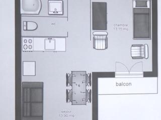 Appartement à Aussois, 34m², 4 pers, proche remontées mécaniques - FR-1-840-40 - Aussois - 3