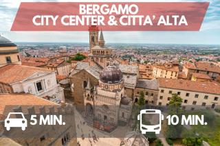 BGY Airport Home - 2min from BGY Airport, WiFi - 7