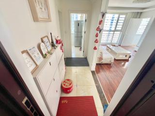 Muju Qingdao Twin Family Room Near Metro Line 3 Near May Fourth Square MixC - Qingdao - 2