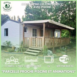 Mobilhomes 6 & 4 pers à Ivry La Bataille Clim TV Wifi terrasse & confort Paris Eure Gestion - Ivry-la-Bataille - 0