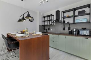 Urokliwy Apartament z Ogródkiem 150 m od Plaży Parking Międzywodzie by Noclegi Renters - 7