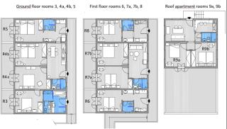 Villa Eleni Corfu Acharavi 10 bedroom Seaview Villa with private pool - 9