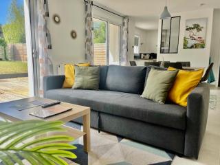 Le Belaven, Neuf, Cosy, Terrasse, jardin, Kerfany Plage, 1 à 6 pers - Moëlan-sur-Mer - 3