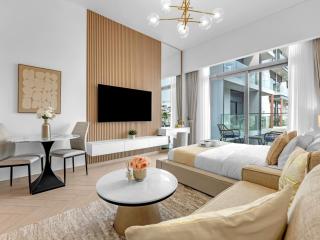 Waves - Modern JVC Studio with Balcony - 0