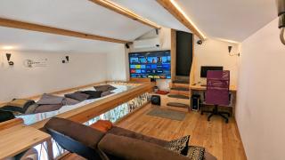 Duplex avec filet home cinéma - 2