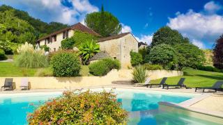 Grange authentique avec vue, piscine chauffée et Wifi - Daglan - 4