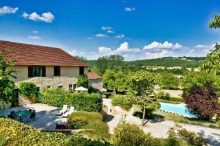 Grange authentique avec vue, piscine chauffée et Wifi - Daglan - 9