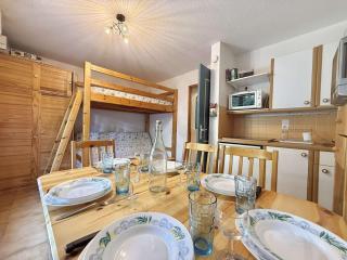 Appartement cosy à 500m du centre, 5 pers, terrasse, parking, casier à ski - Praz-sur-Arly - FR-1-603-55 - Praz-sur-Arly - 9