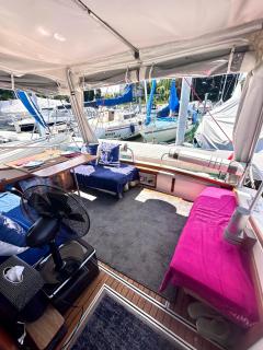 Gemütliches Motorboot im Yachthafen von Romanshorn - Arni Alp - 1