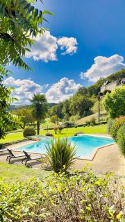 Gîte authentique 8 personnes - Vue, calme et piscine chauffée - Daglan - 0